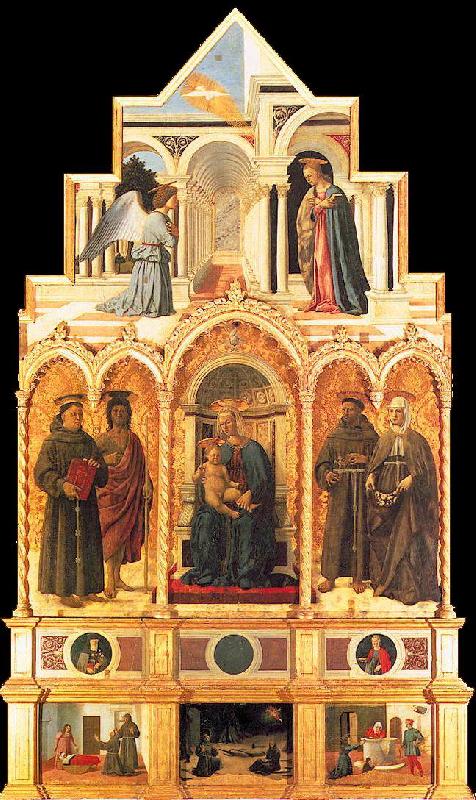 Piero della Francesca Polyptych of St Anthony oil painting image